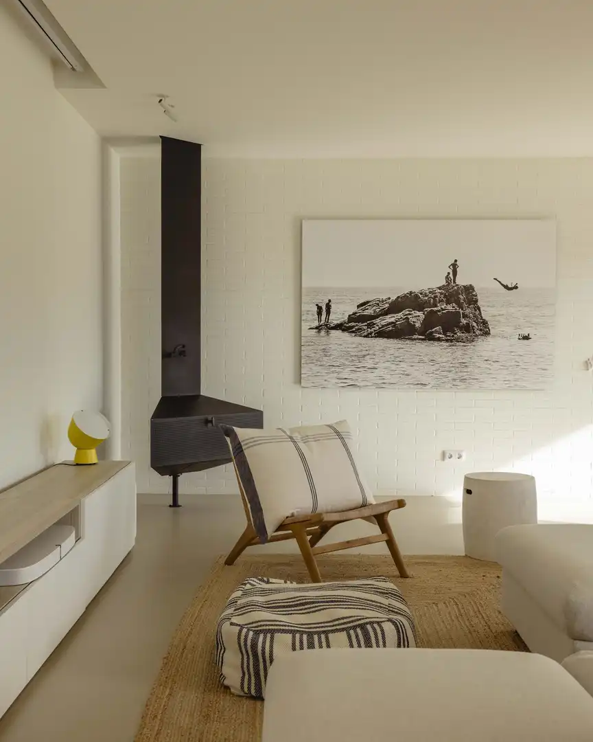 Sala de estar de Casa o chalet en venta en Colera con Aire acondicionado, Calefacción y Terraza