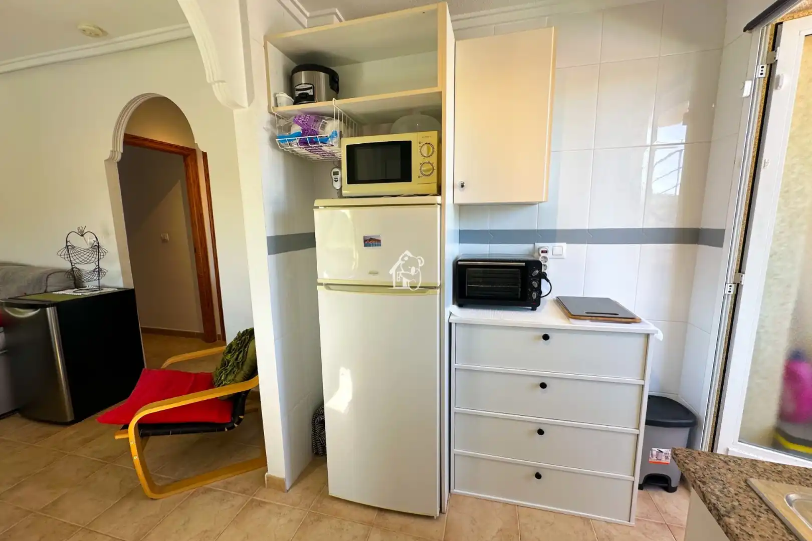 Cocina de Ático de alquiler en Pilar de la Horadada con Aire acondicionado, Terraza y Trastero