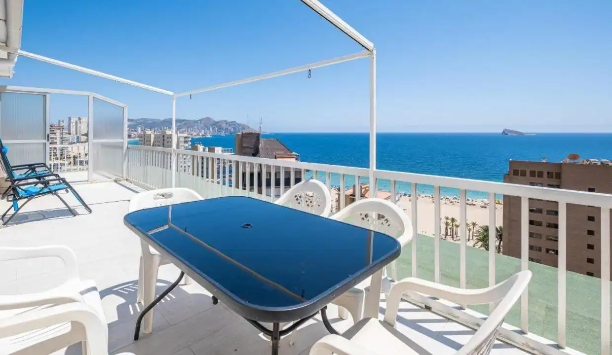 Ático con jardín en venta en Playa de Poniente, imagen 4
