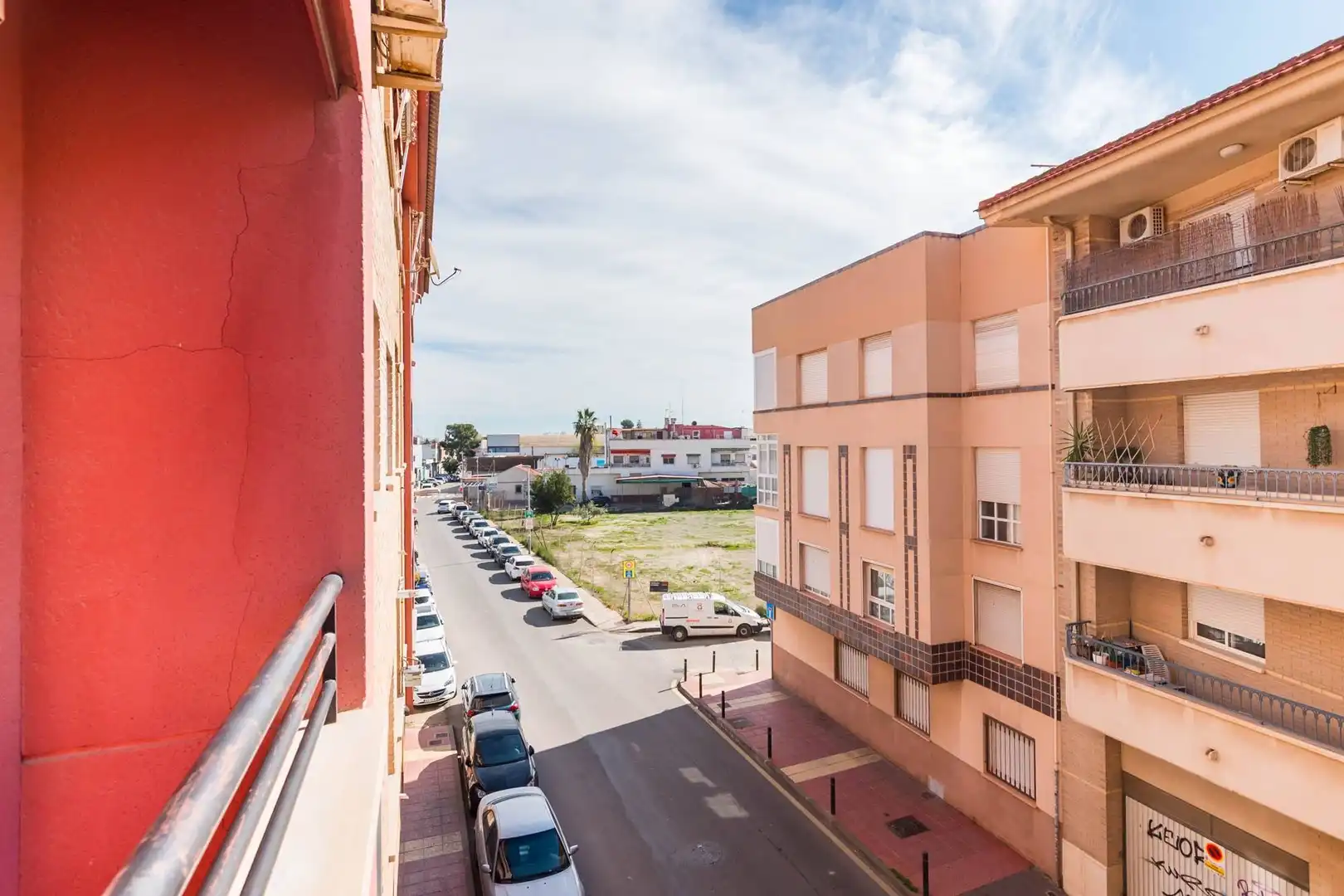 Vista exterior de Piso de alquiler en Murcia