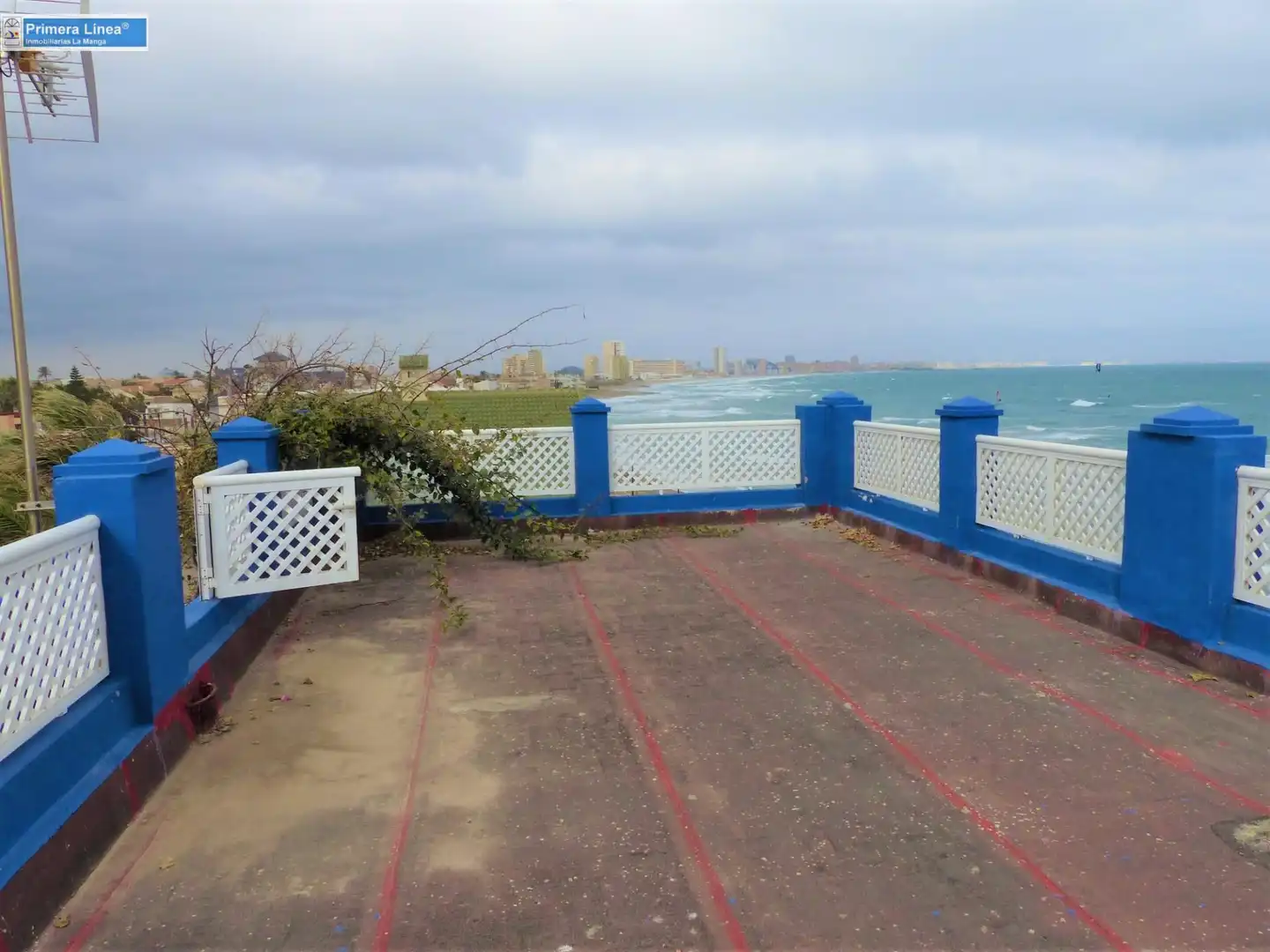 Terraza de Casa o chalet en venta en Cartagena con Calefacción, Jardín privado y Parquet