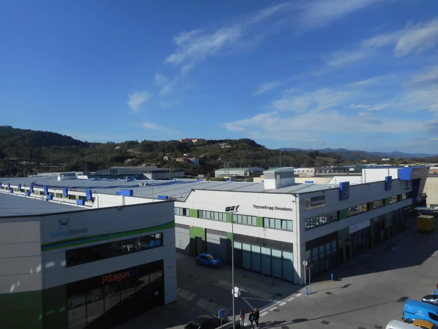 Exterior view of Office for sale in Zamudio  with Alarm