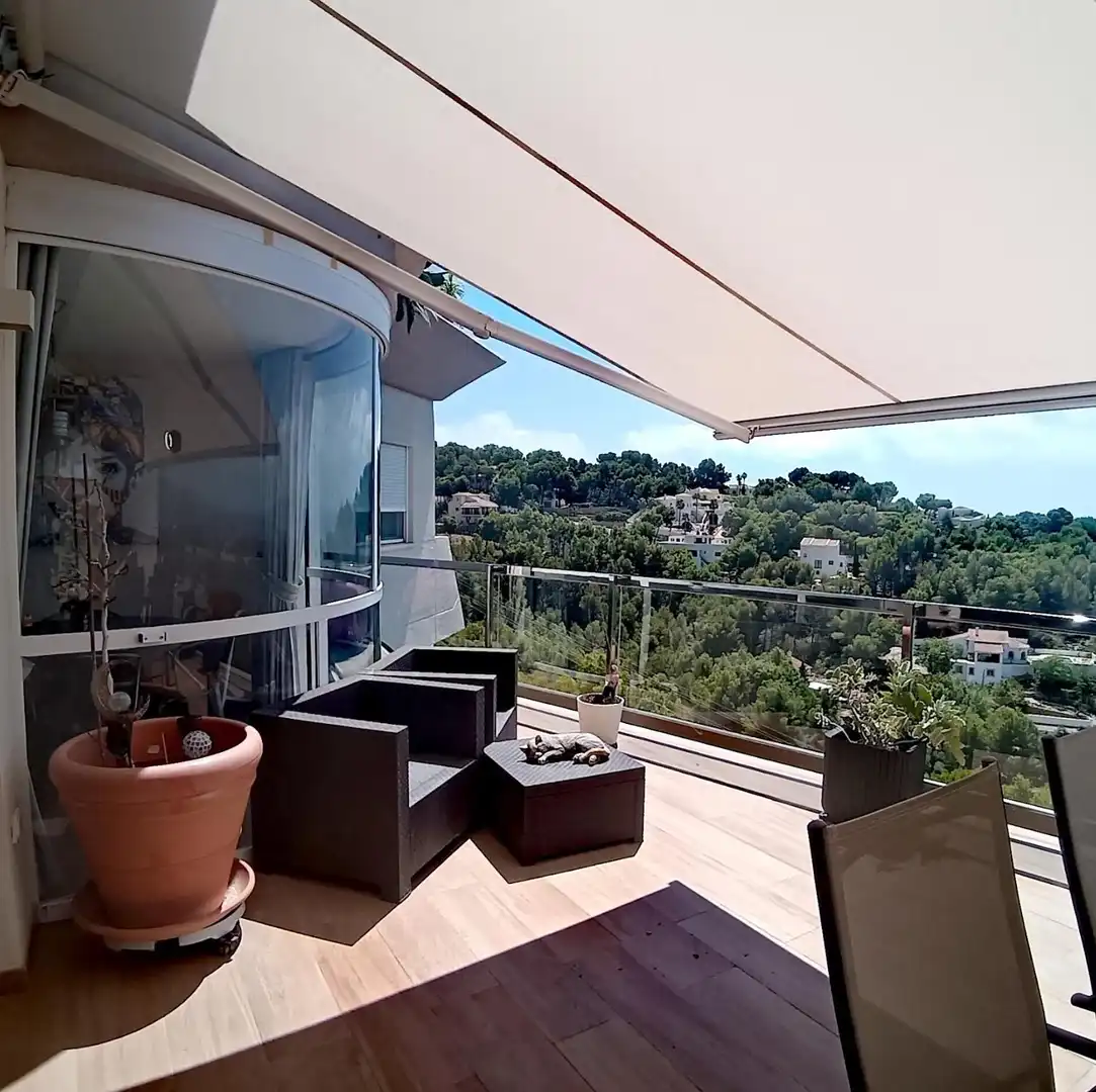 Terraza de Ático en venta en Altea con Aire acondicionado, Calefacción y Jardín privado