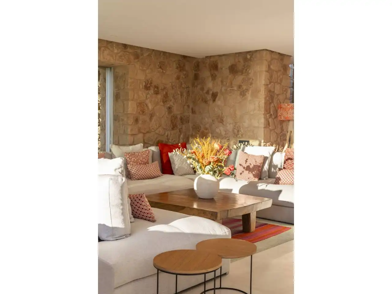 Sala d'estar de Casa o xalet en venda en Sant Josep de sa Talaia amb Aire condicionat, Calefacció i Jardí privat
