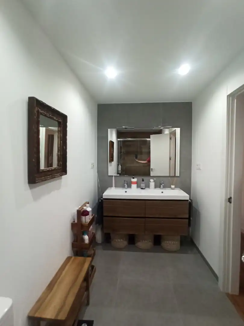 Badezimmer von Wohnung zum Verkauf in Málaga mit Klimaanlage, Terrasse und Möbliert