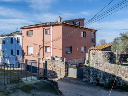 Exterior view of Single-family semi-detached for sale in Celrà  with Heating, Terrace and Storage room