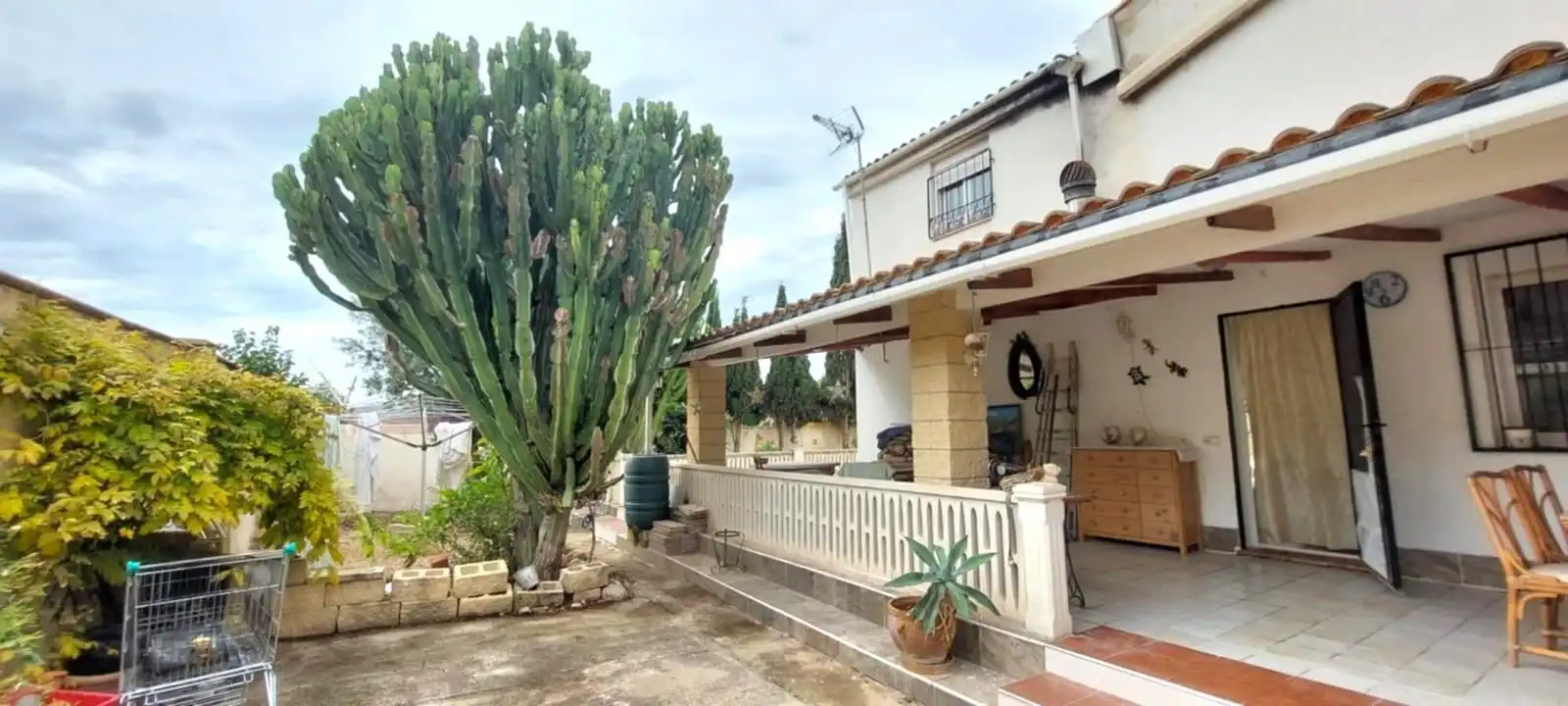 Außenansicht von Haus oder Chalet zum Verkauf in Orxeta mit Klimaanlage, Terrasse und Schwimmbad