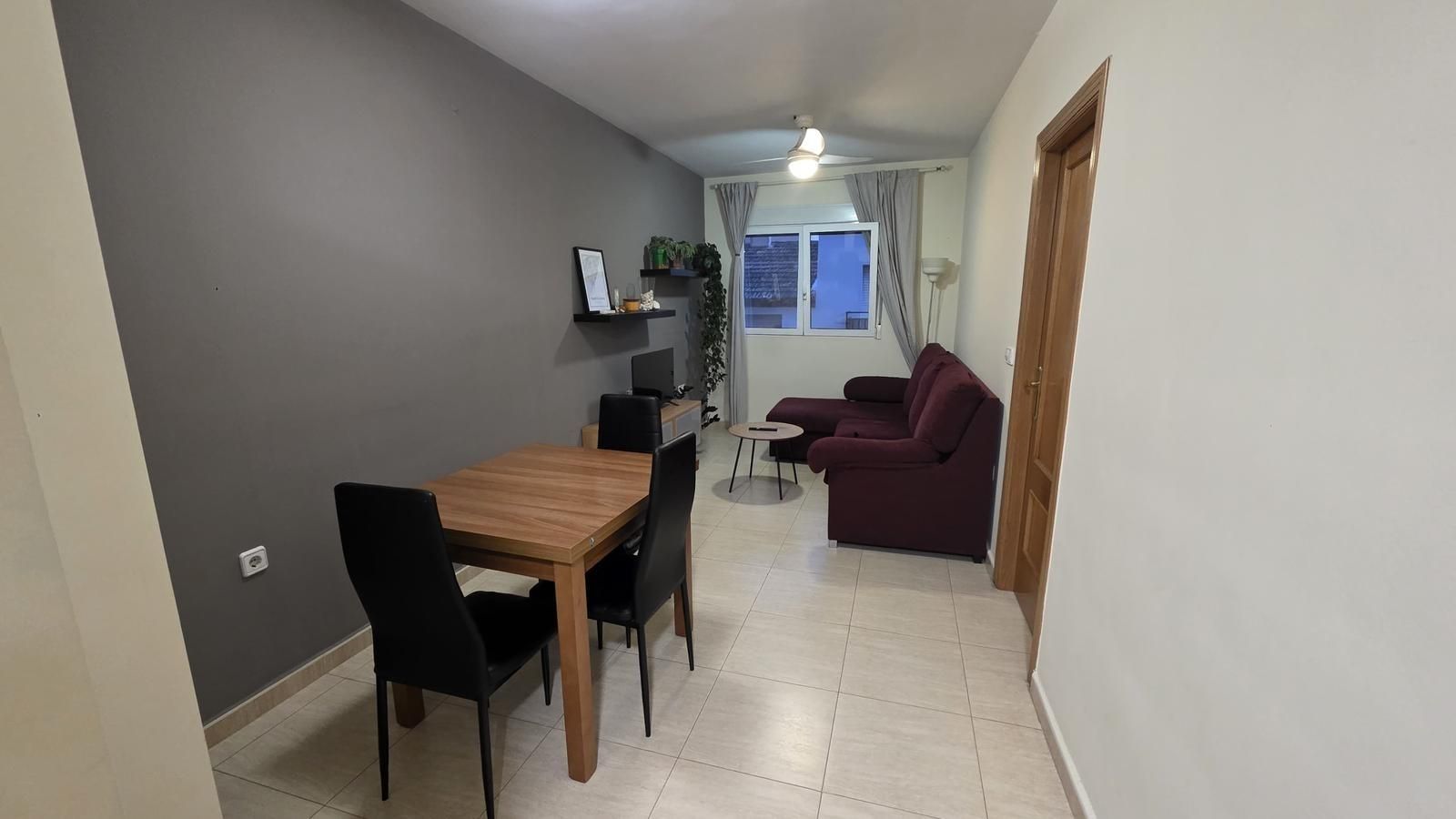 Sala d'estar de Pis de lloguer en  Murcia Capital amb Aire condicionat