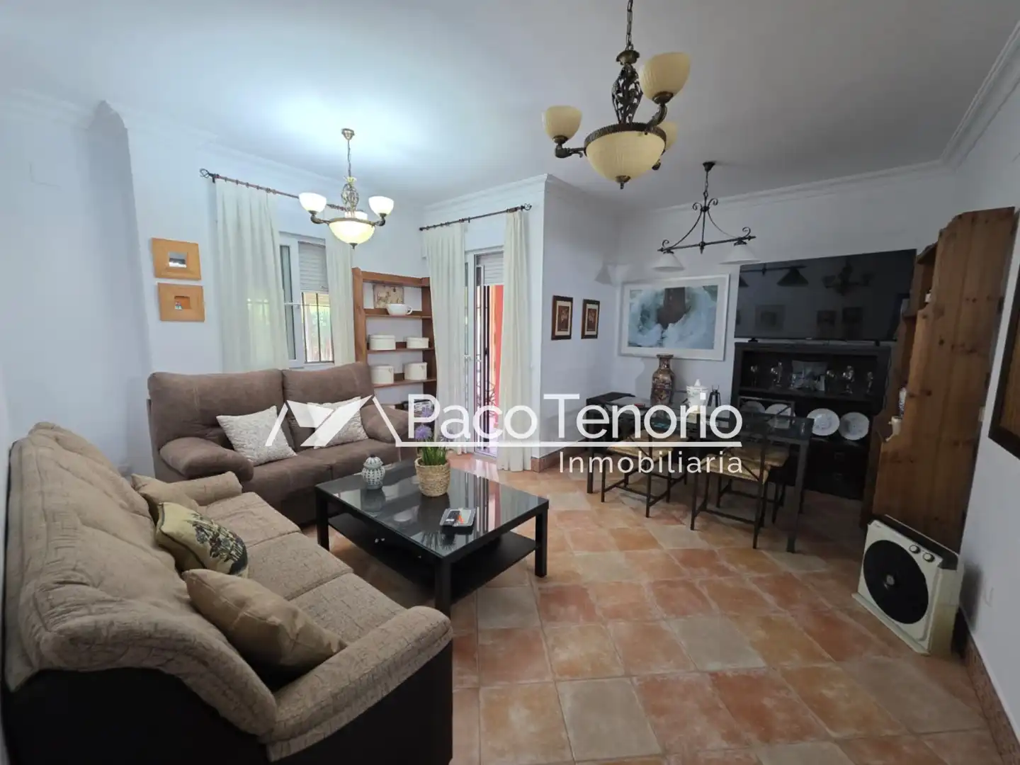 Wohnzimmer von Wohnung zum Verkauf in Islantilla mit Privatgarten, Terrasse und Abstellraum