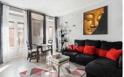 Sala d'estar de Pis en venda en  Madrid Capital amb Aire condicionat i Calefacció
