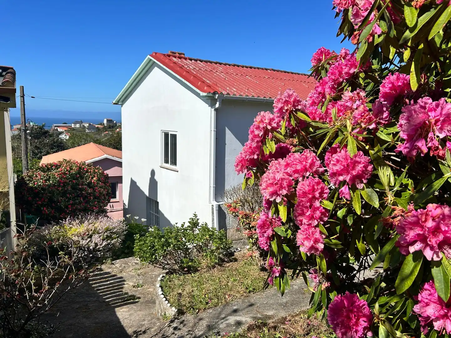 Vista exterior de Casa o chalet en venta en Valdoviño con Jardín privado y Terraza
