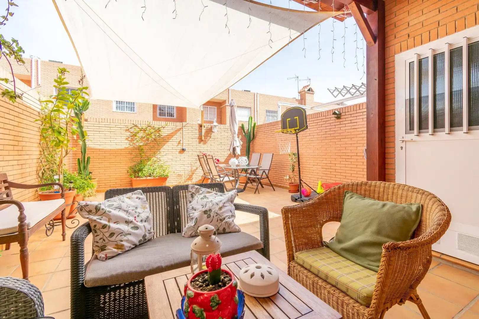 Terraza de Casa adosada en venta en Almería con Aire acondicionado, Calefacción y Terraza