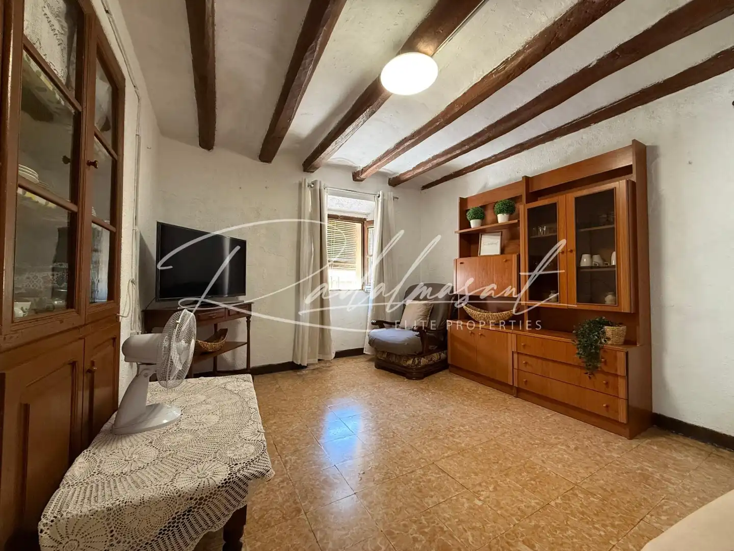 Sala de estar de Casa o chalet en venta en Vilallonga del Camp con Terraza y Trastero