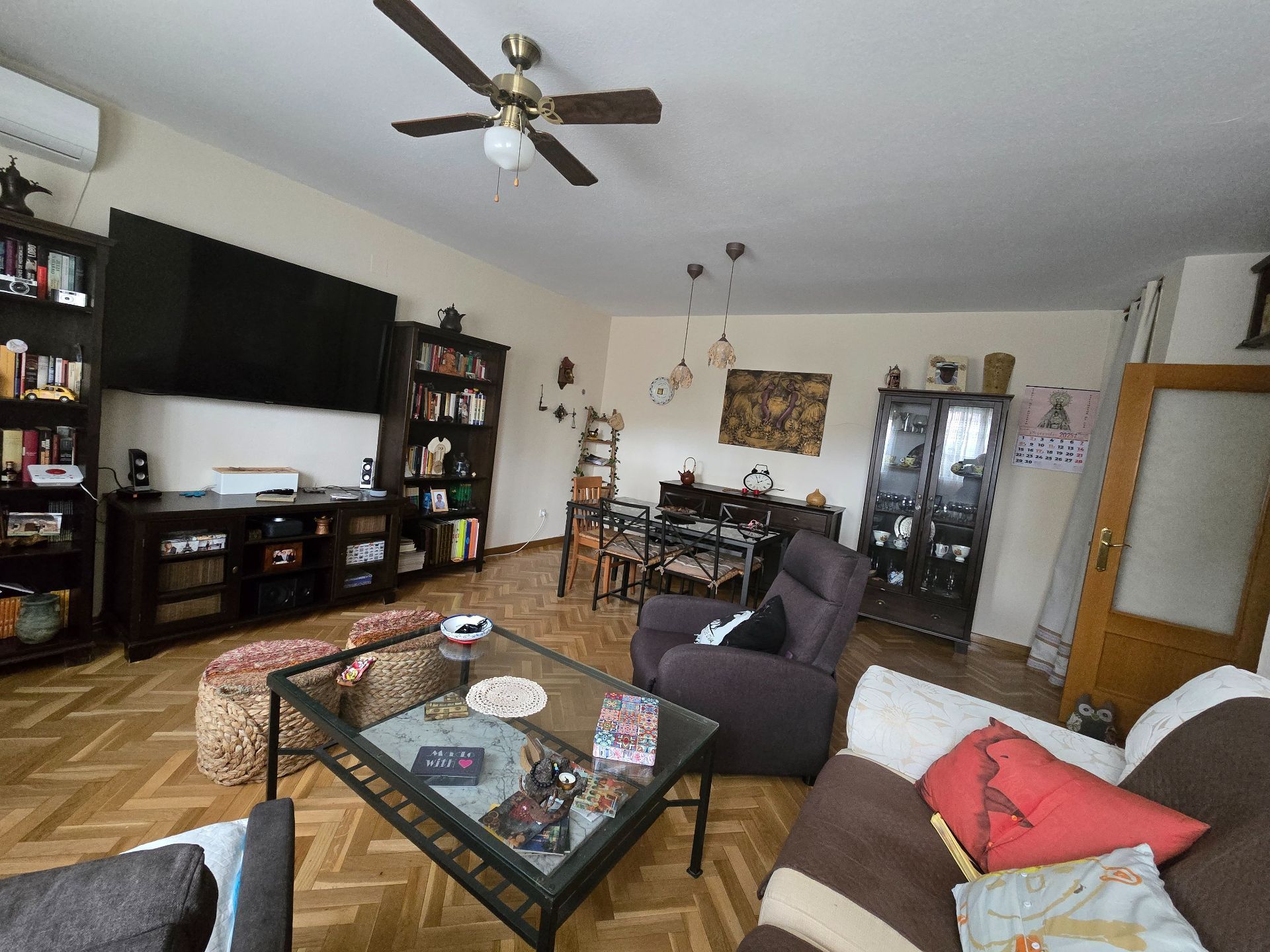 Sala d'estar de Pis en venda en Torrejón de la Calzada amb Aire condicionat, Calefacció i Traster