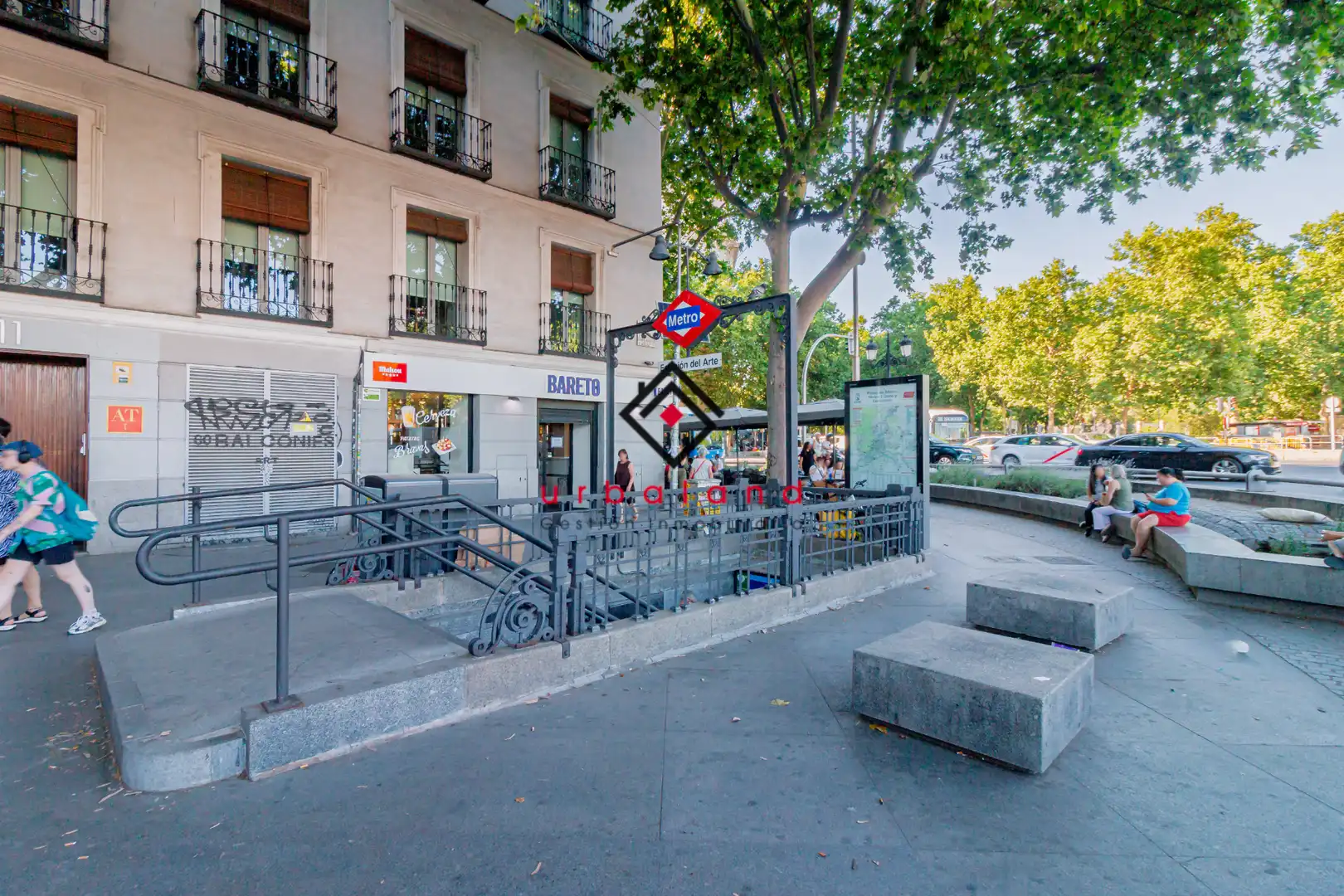 Vista exterior de Piso en venta en Madrid con Aire acondicionado, Calefacción y Trastero