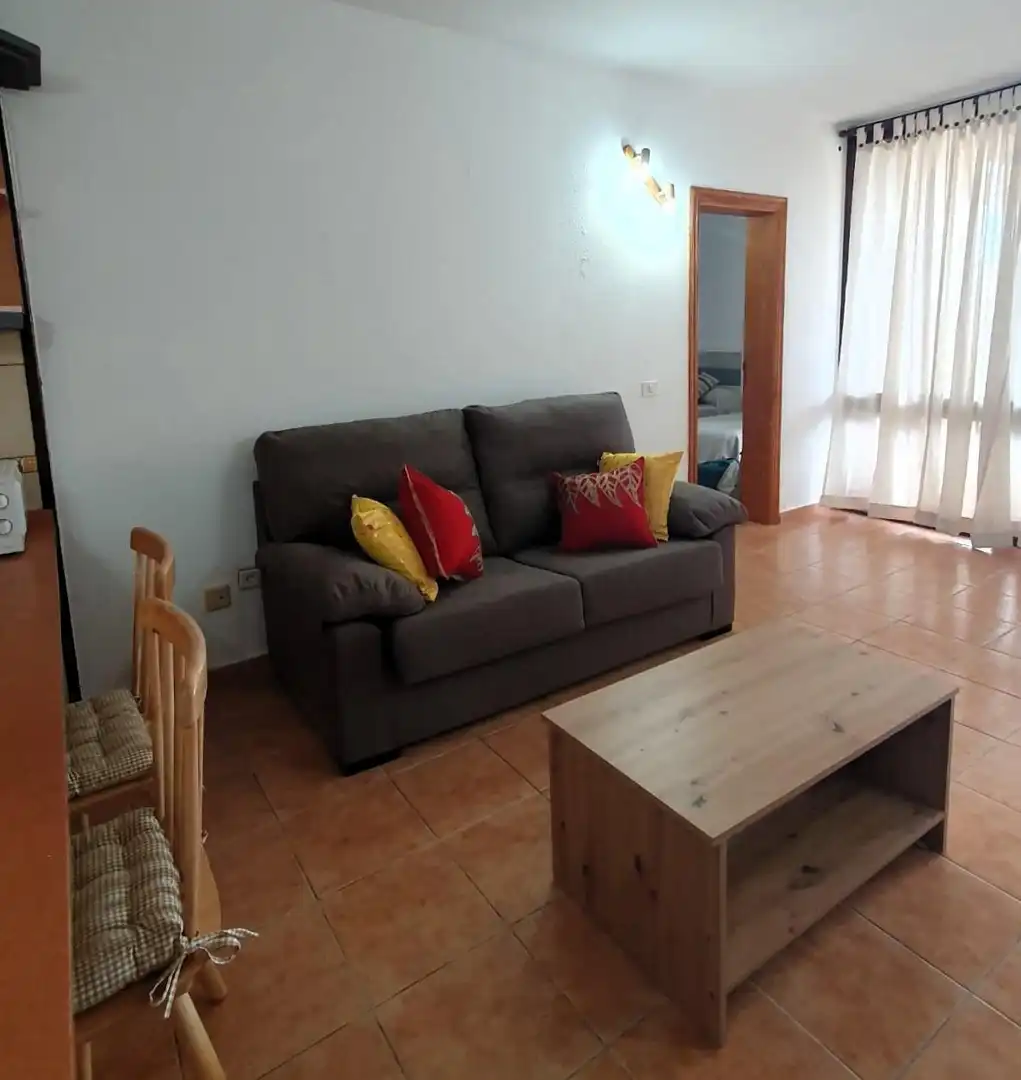 Sala d'estar de Pis de lloguer en Arona amb Terrassa, Moblat i Piscina comunitària