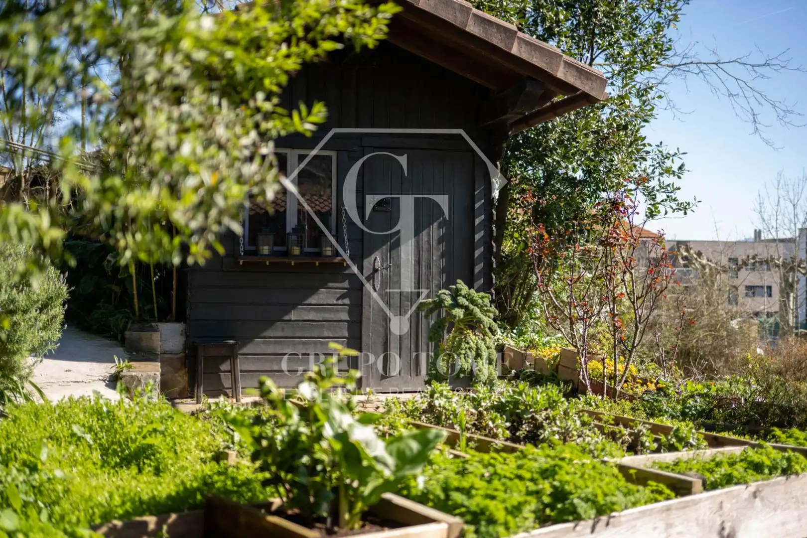 Jardín de Casa o chalet en venta en Usurbil con Calefacción, Jardín privado y Terraza