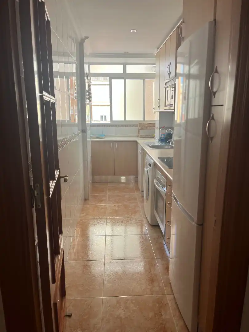 Cocina de Piso de alquiler en Málaga con Aire acondicionado y Amueblado