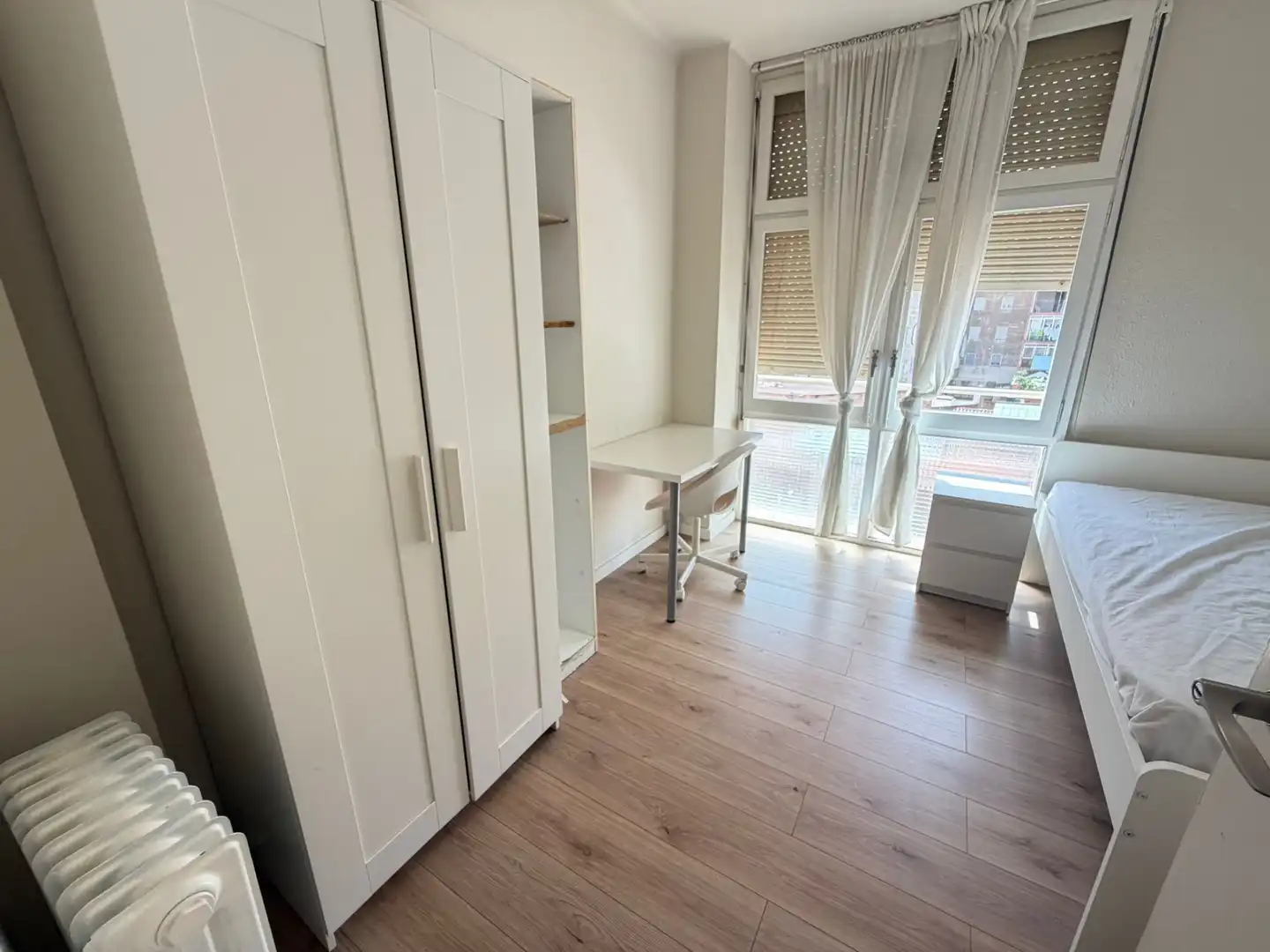 Bedroom of Flat for rent in Lleida  with Heating, Parquet flooring and Furnished
