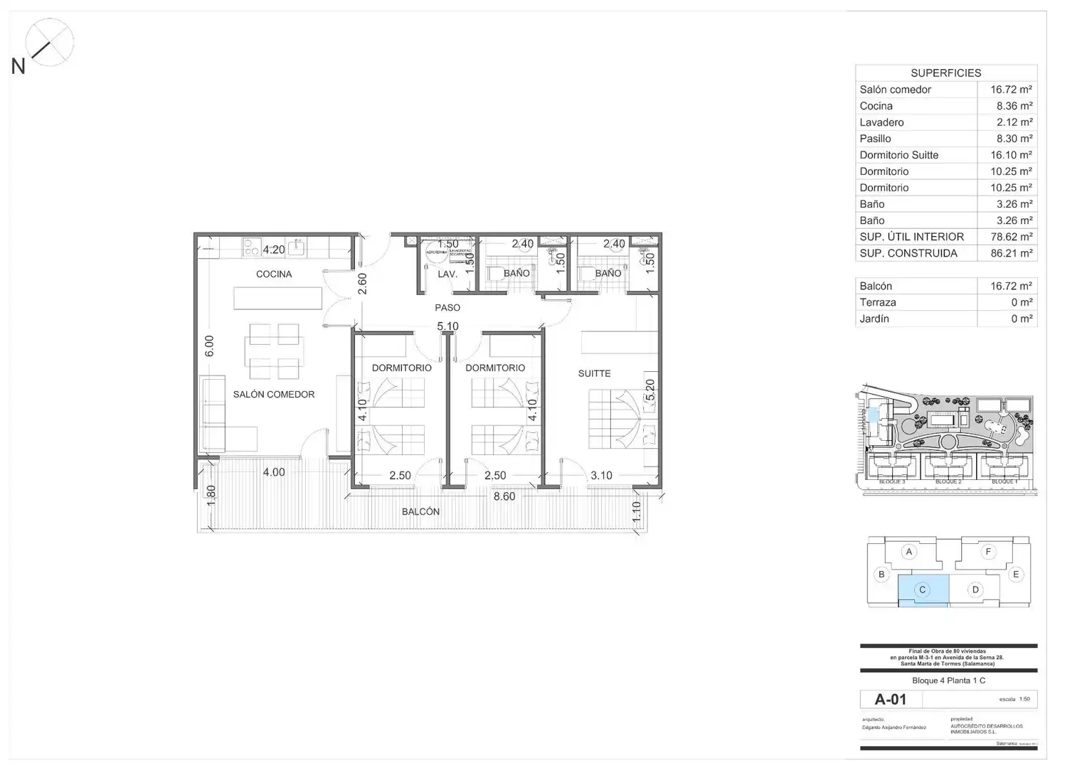 Piso en venta en Santa Marta de Tormes con Calefacción, Terraza y Trastero