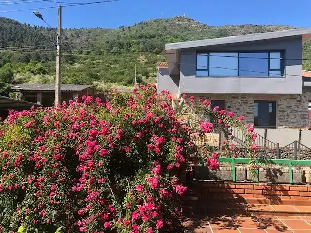 Vista exterior de Casa adosada en venda en Casar de Palomero, Cáceres