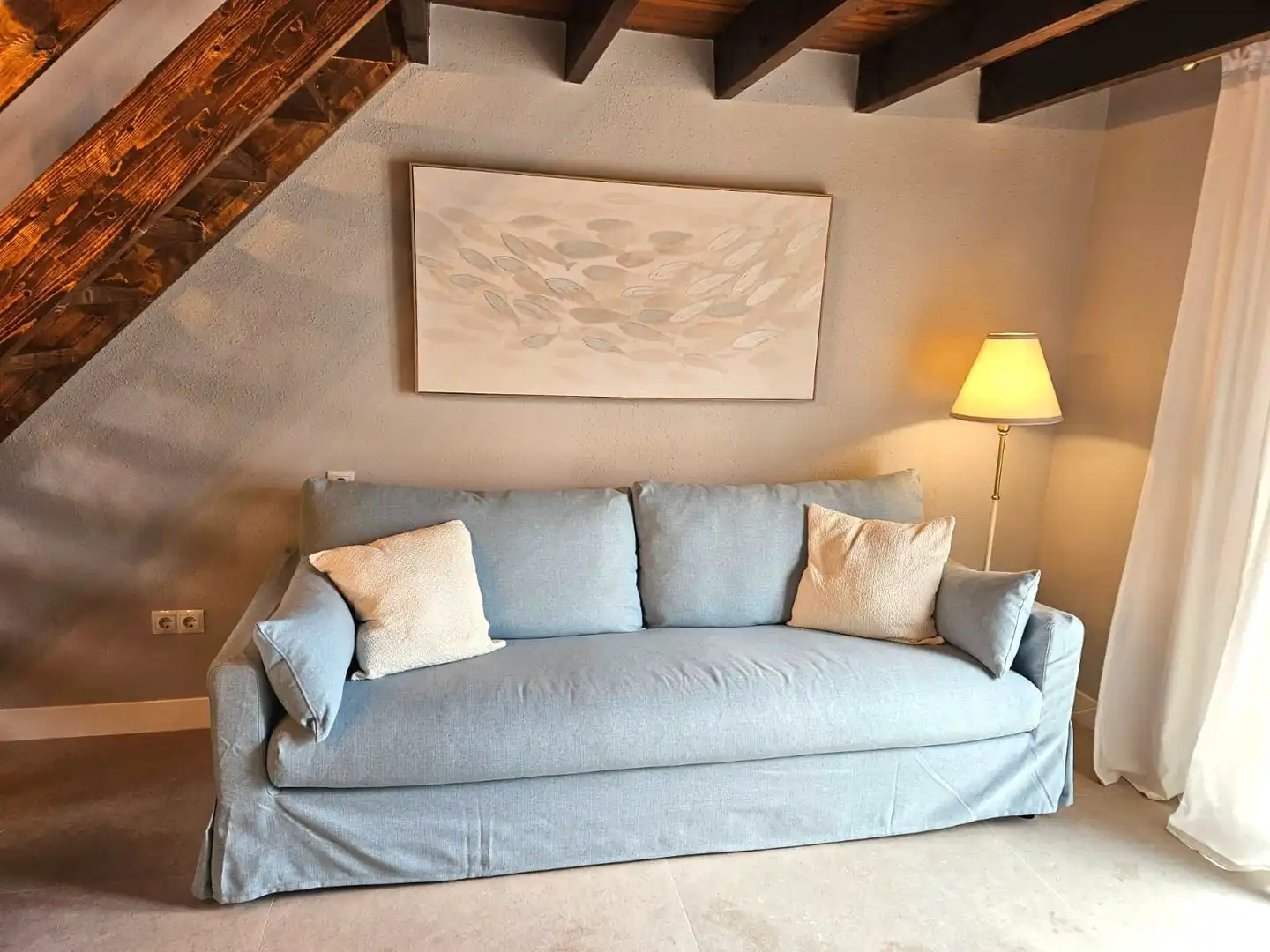 Living room of Houses for sale in Dénia  with Air Conditioner, Private garden and Furnished