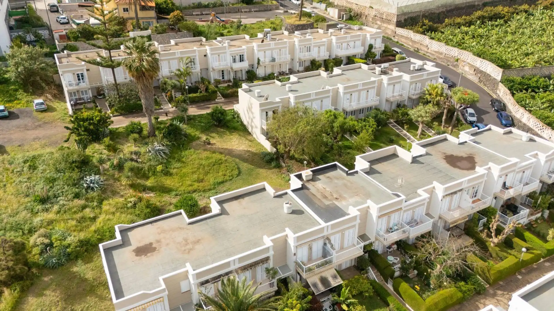 Vista exterior de Casa adosada en venta en San Cristóbal de la Laguna