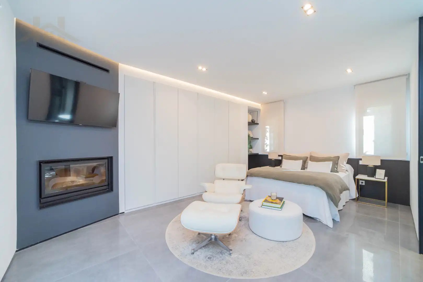 Sala d'estar de Casa o xalet en venda en Hoyo de Manzanares, Madrid