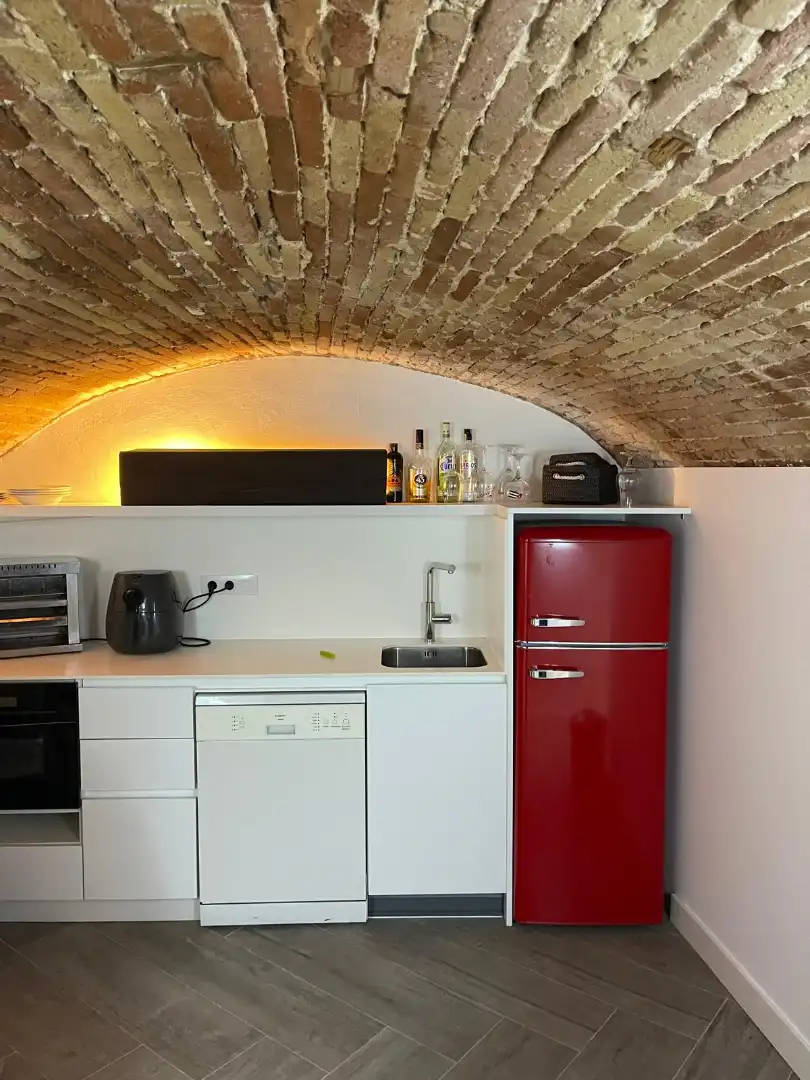 Cocina de Casa o chalet en venta en Sant Feliu de Guíxols con Aire acondicionado, Calefacción y Parquet