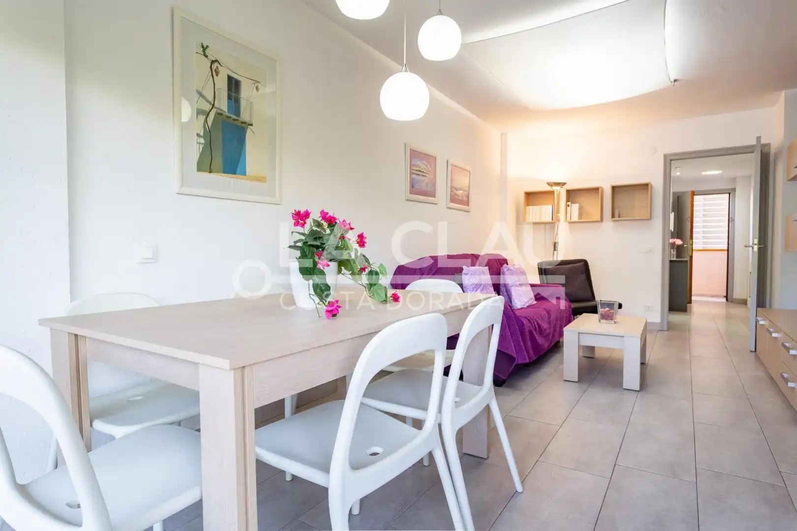 Living room of Apartments for sale in Cambrils  with Heating, Private garden and Swimming Pool