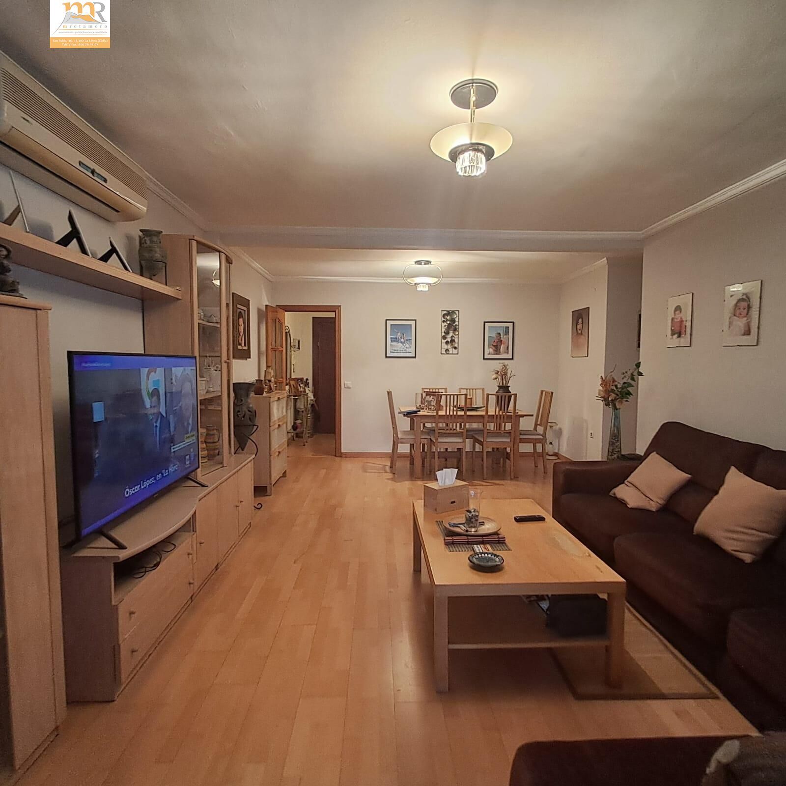 Living room of Flat for sale in Estepona  with Air Conditioner, Heating and Terrace