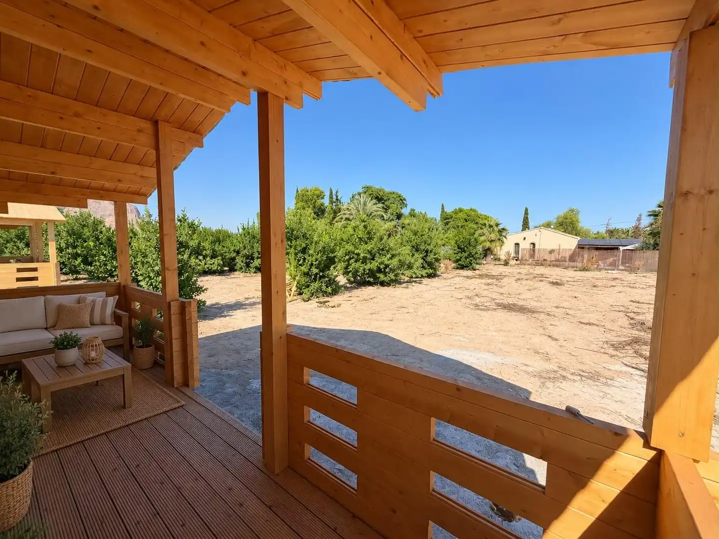 Terrace of Houses for rent in Molins - Campaneta - San Bartolomé