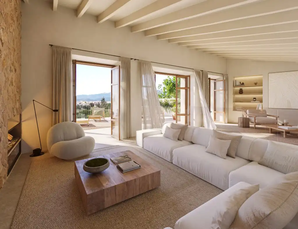 Casa rústica amb terrassa en venda a Santa María del Camí, imagen 5