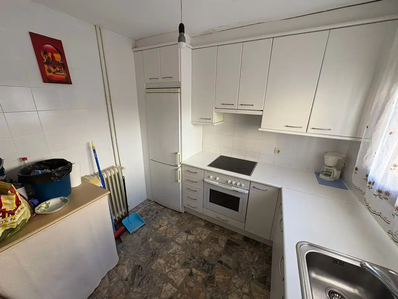 Cocina de Finca rústica en venta en San Esteban de Gormaz con Calefacción, Trastero y Amueblado