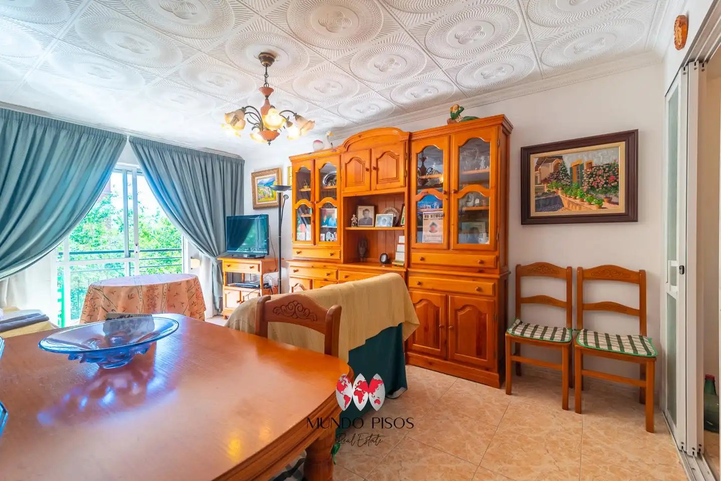 Sala d'estar de Pis en venda en  Palma de Mallorca amb Balcó