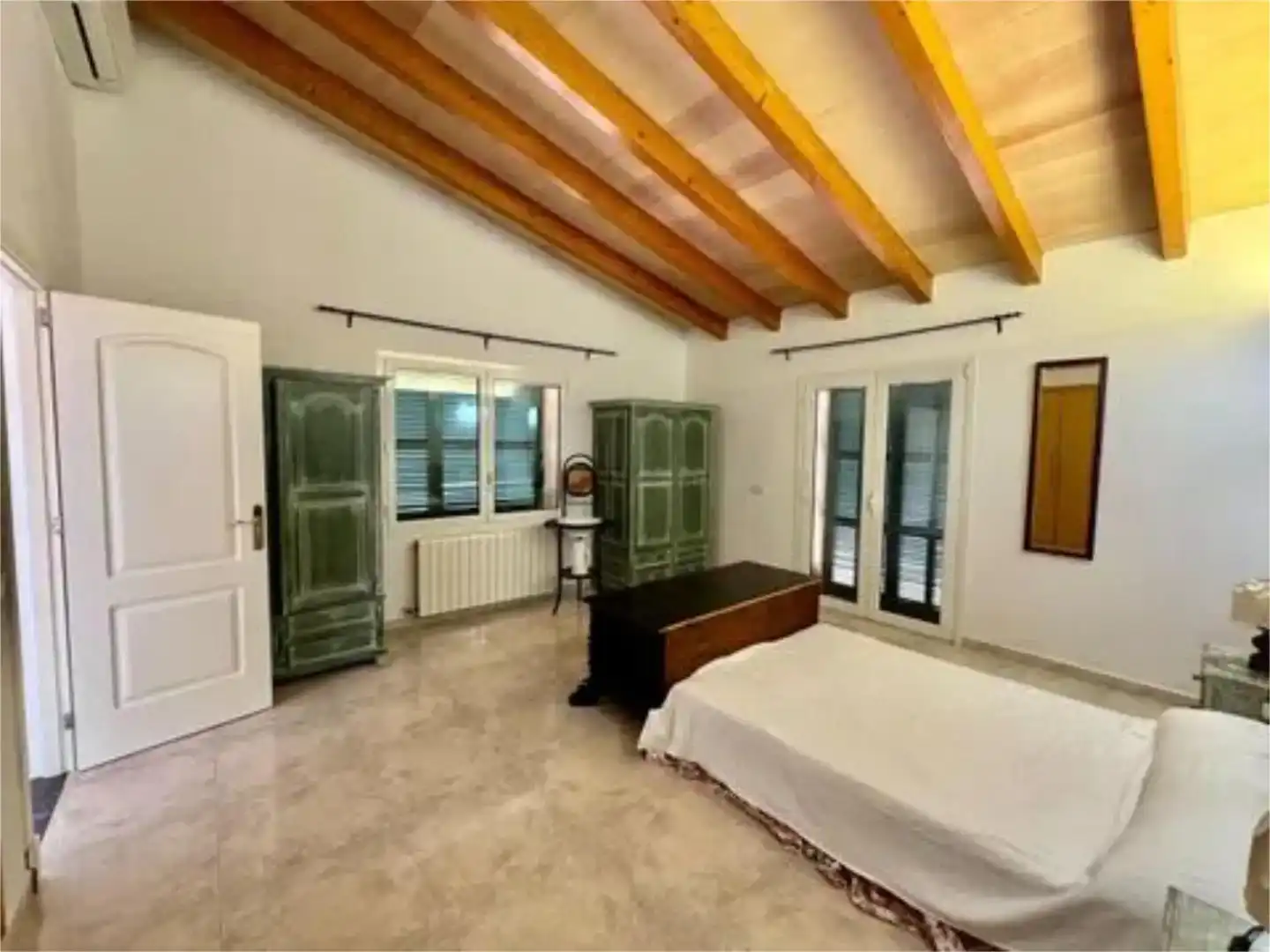 Bedroom of Houses for rent in Felanitx  with Air Conditioner, Swimming Pool and Balcony