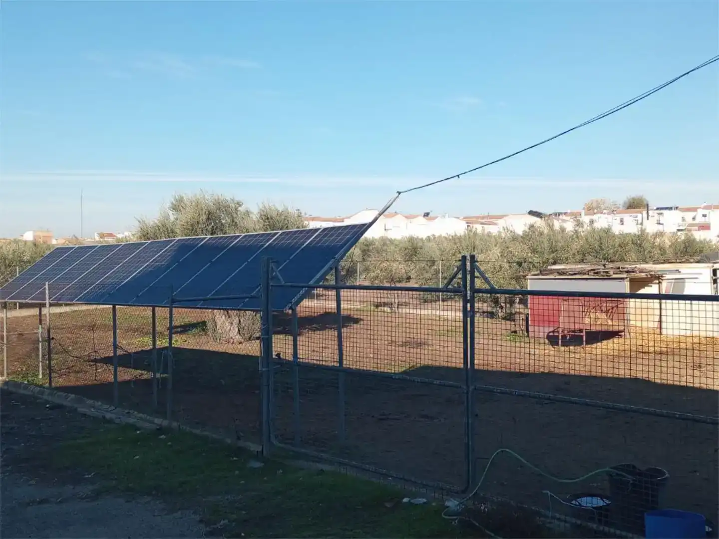 Garden of Flat for sale in Marmolejo  with Air Conditioner, Private garden and Storage room