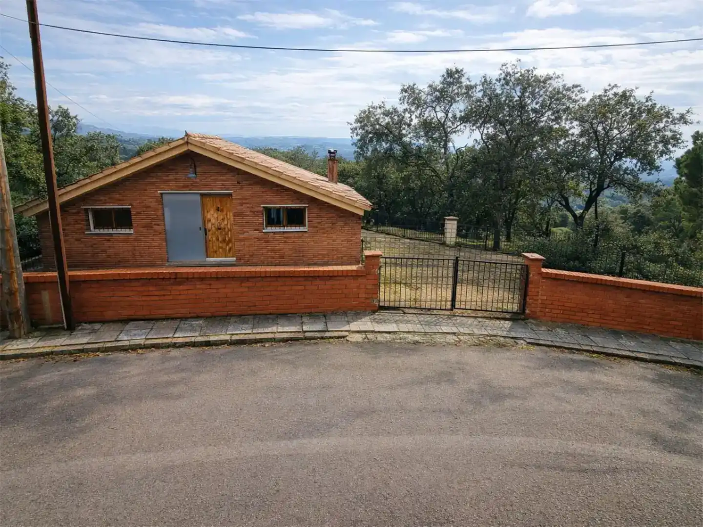 Vista exterior de Pis en venda en Santa Cristina d'Aro amb Balcó