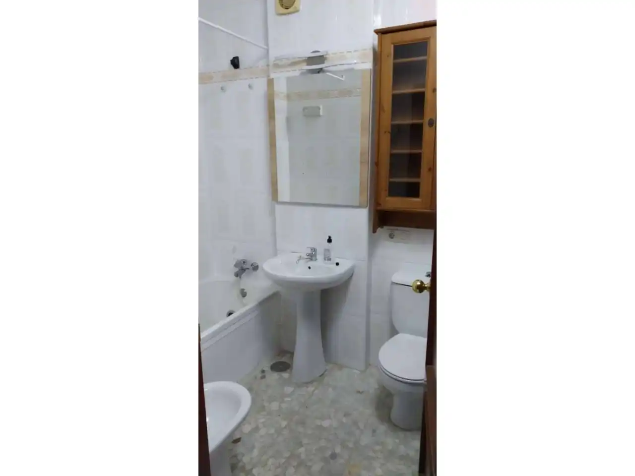 Bany de Pis en venda en Sanlúcar de Barrameda amb Aire condicionat, Terrassa i Moblat