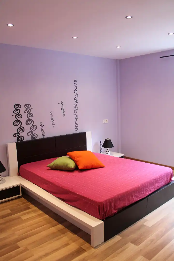 Schlafzimmer von Wohnung zum Verkauf in Mieres (Asturias) mit Heizung, Abstellraum und Möbliert