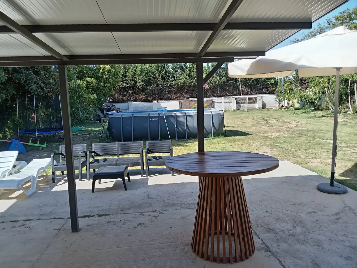 Terraza de Casa o chalet en venta en Lleida con Piscina y Amueblado