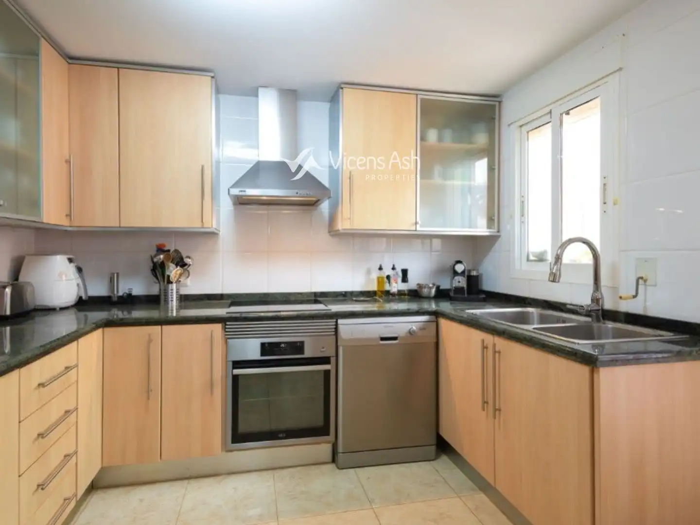 Kitchen of Flat for sale in Jávea / Xàbia  with Air Conditioner, Heating and Terrace