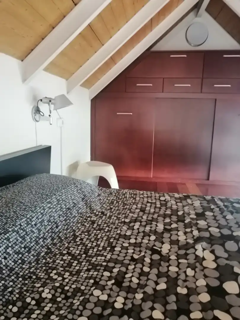 Schlafzimmer von Loft zur Miete in Sevilla mit Klimaanlage, Heizung und Terrasse