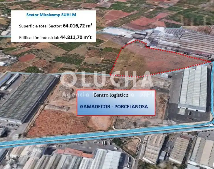 Industrial land for sale in Vila-real