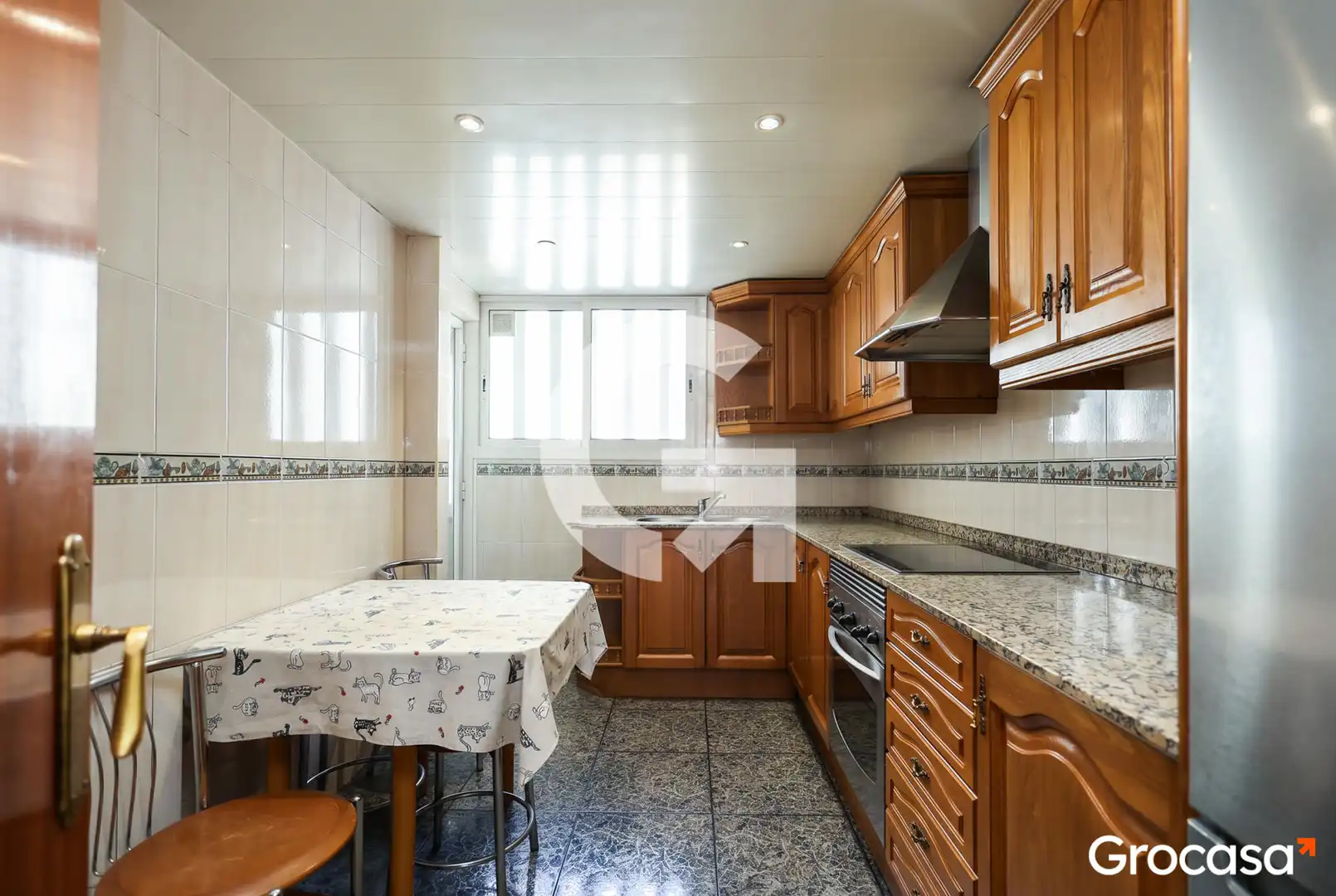 Cocina de Piso en venta en L'Hospitalet de Llobregat con Aire acondicionado, Calefacción y Balcón