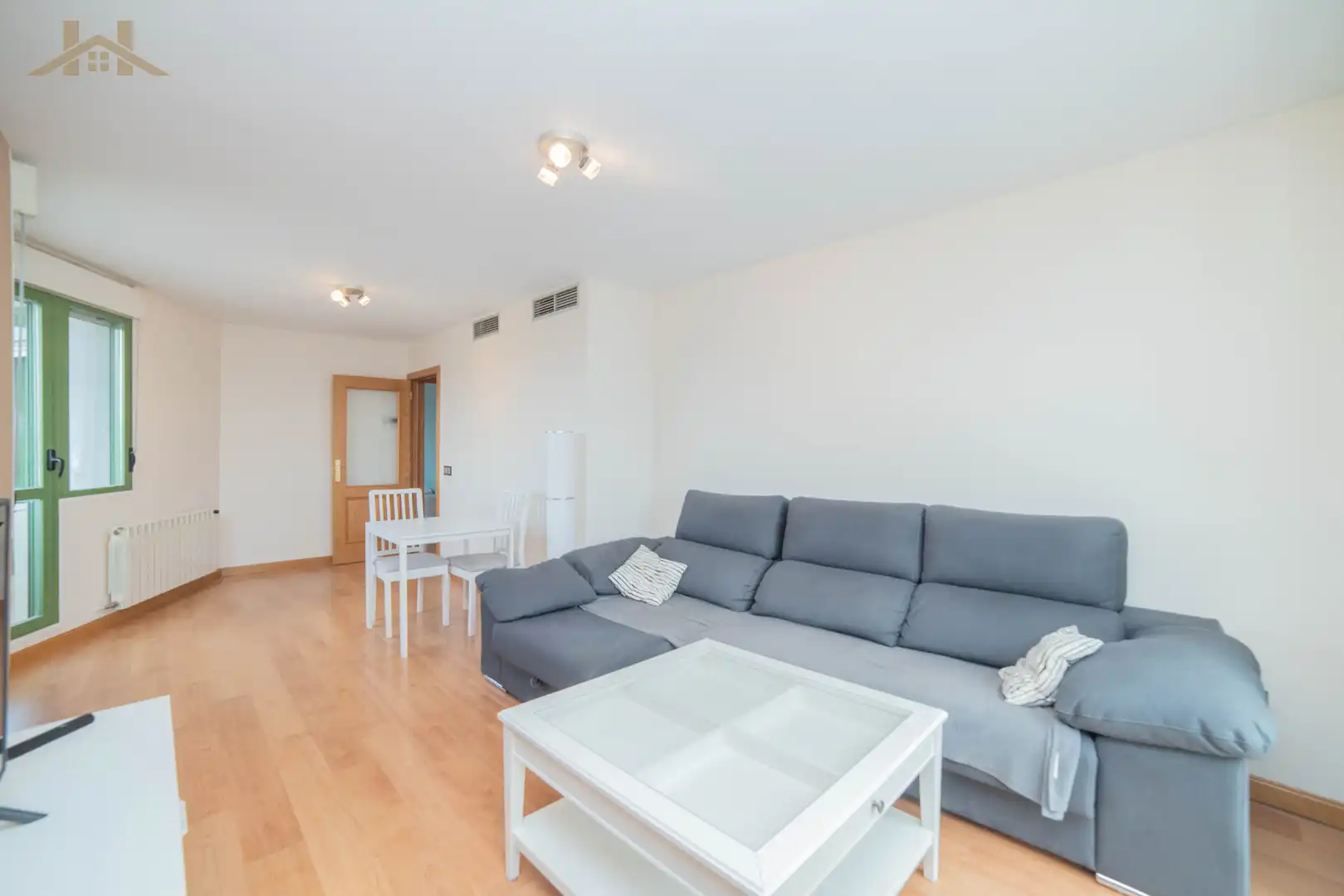 Wohnzimmer von Wohnung zum Verkauf in Arroyomolinos (Madrid) mit Klimaanlage, Heizung und Parkett