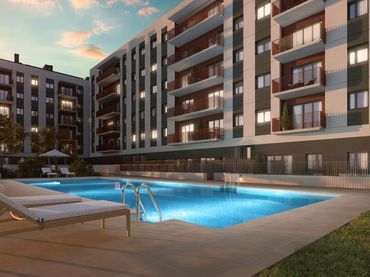 Duplex di nuova costruzione con balcone in vendita a Carretera de Rubí 223