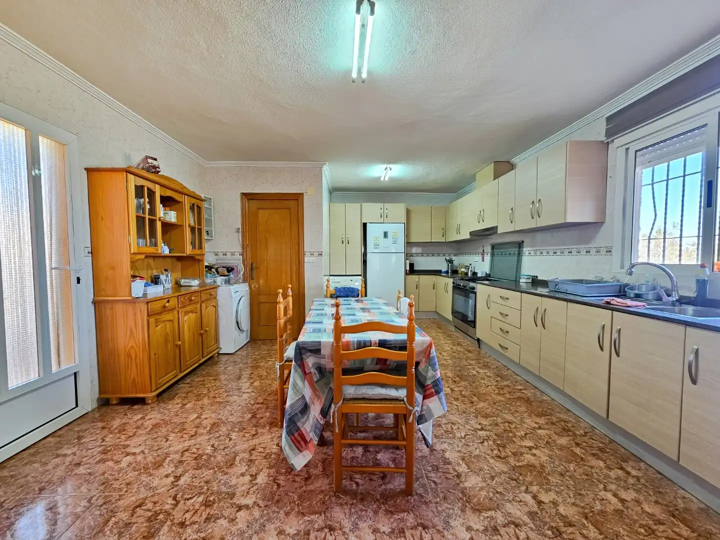 Cocina de Finca rústica en venta en Algorfa con Aire acondicionado, Calefacción y Terraza
