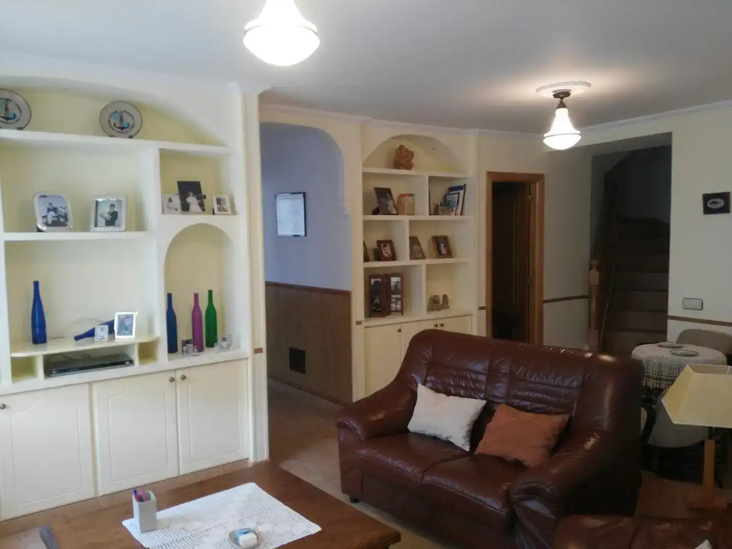 Sala de estar de Casa adosada en venta en Barreiros, Lugo