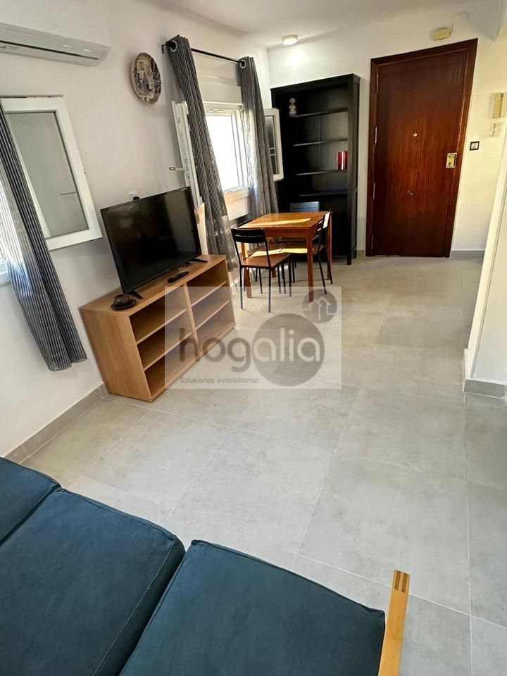 Sala d'estar de Pis de lloguer en  Sevilla Capital amb Aire condicionat i Moblat